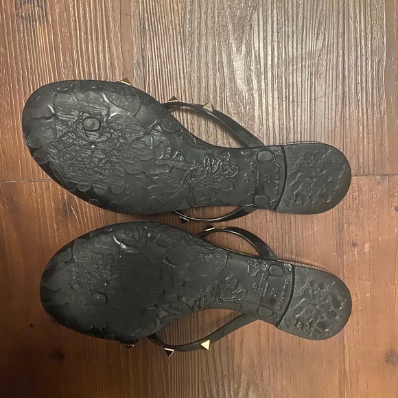 Valentino RUBBER ROCKSTUD THONG bow sandals - Picture 3 of 3
